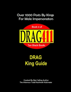 drag king guide, official drag king handbook, original drag king guide